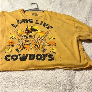 Yellow Graphic Kids Shirt